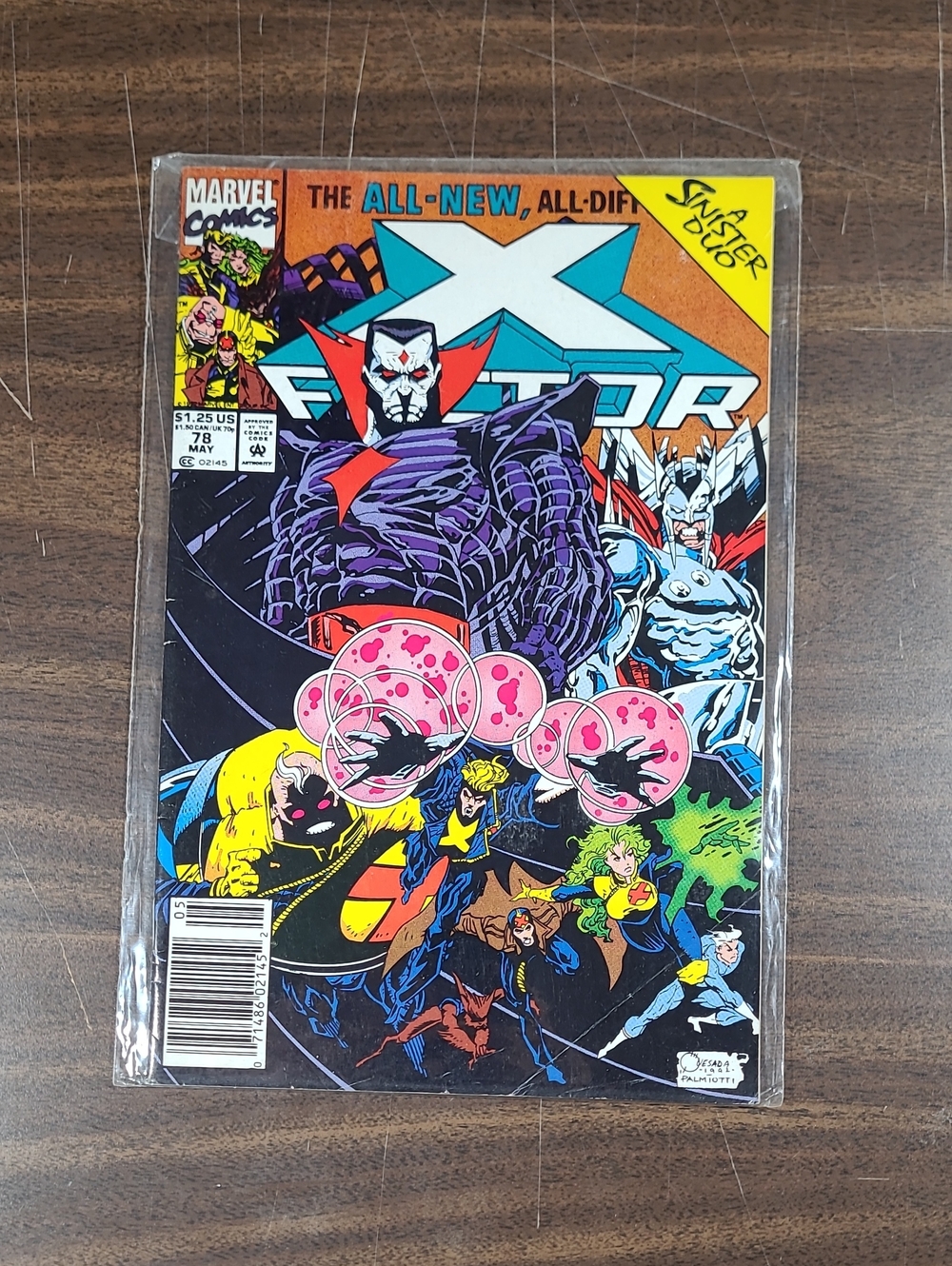 Marvel X-Factor Comic Book #78 May 1992 Bagged
